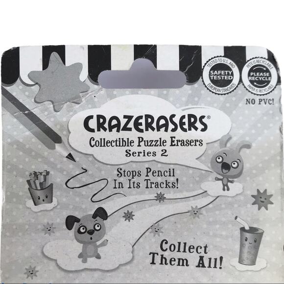 Crazerasers Series 2 Collectible Puzzle Eraser Set - Picture 5 of 8